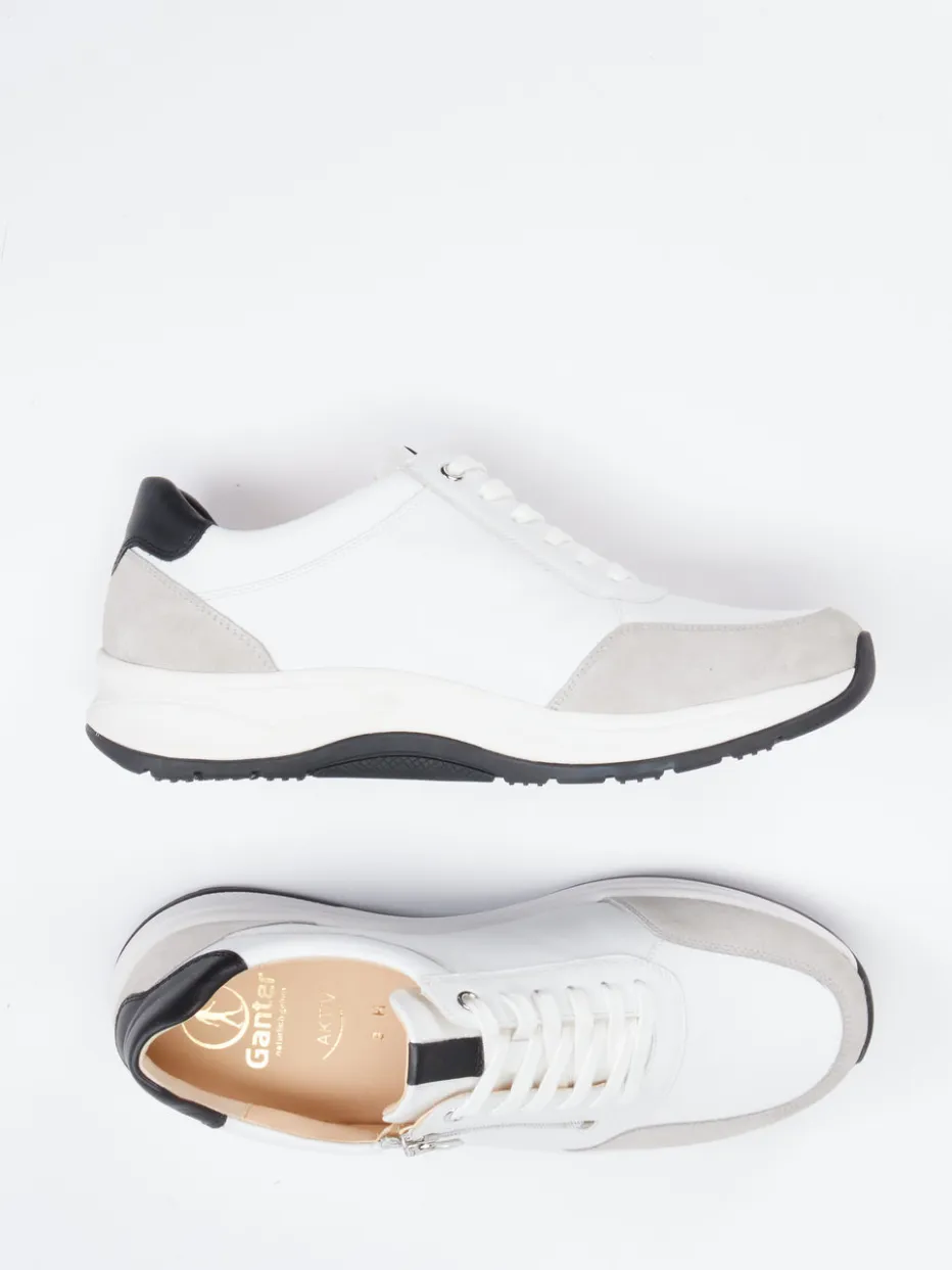 Herren Ganter – Komfort-Sneaker aus Velour- und Glattleder