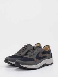 Herren Ganter – Komfort-Sneaker aus Nubukleder anthrazit