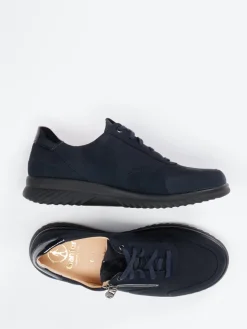 – Komfort-Sneaker aus Kalbleder dunkel*Ganter Online