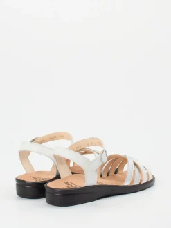 Damen Ganter – Sandalette aus Kalbleder in Metallic
