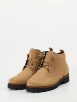 Damen Ganter – Schnürboots aus Nubukleder sandbeige