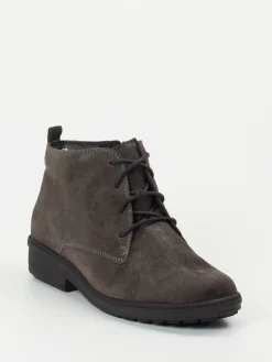 Damen Ganter – Schnürstiefelette aus Veloursleder