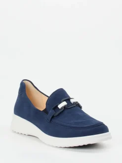 – Slipper aus Nubukleder in Marine*Ganter Clearance