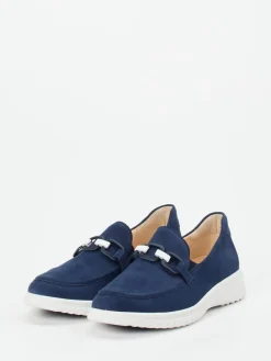 – Slipper aus Nubukleder in Marine*Ganter Clearance