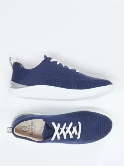 – Sneaker aus gestricktem Textil Dunkel*Ganter New