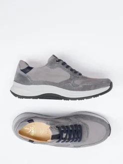 – Sneaker aus Nubukleder in Grau*Ganter Sale