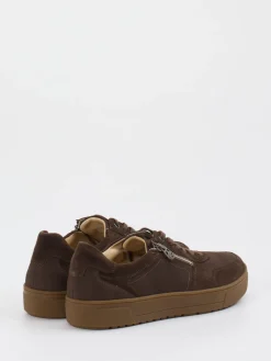 Herren Ganter – Sneaker aus Veloursleder schoko