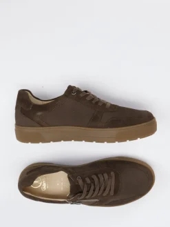 Herren Ganter – Sneaker aus Veloursleder schoko
