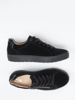 – Sneaker aus Veloursleder mit Lackdetails*Ganter Discount