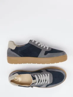 Herren Ganter – Sneaker aus Veloursleder Dunkel