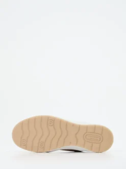 Damen Ganter – Sneaker aus Velour- und Glattleder Hell