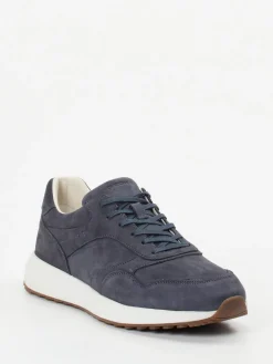 – Retro-Sneaker aus Kalbleder in Dunkel*Geox Hot