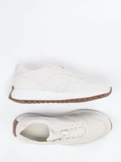 – Retro-Sneaker aus Kalbleder in*Geox Clearance