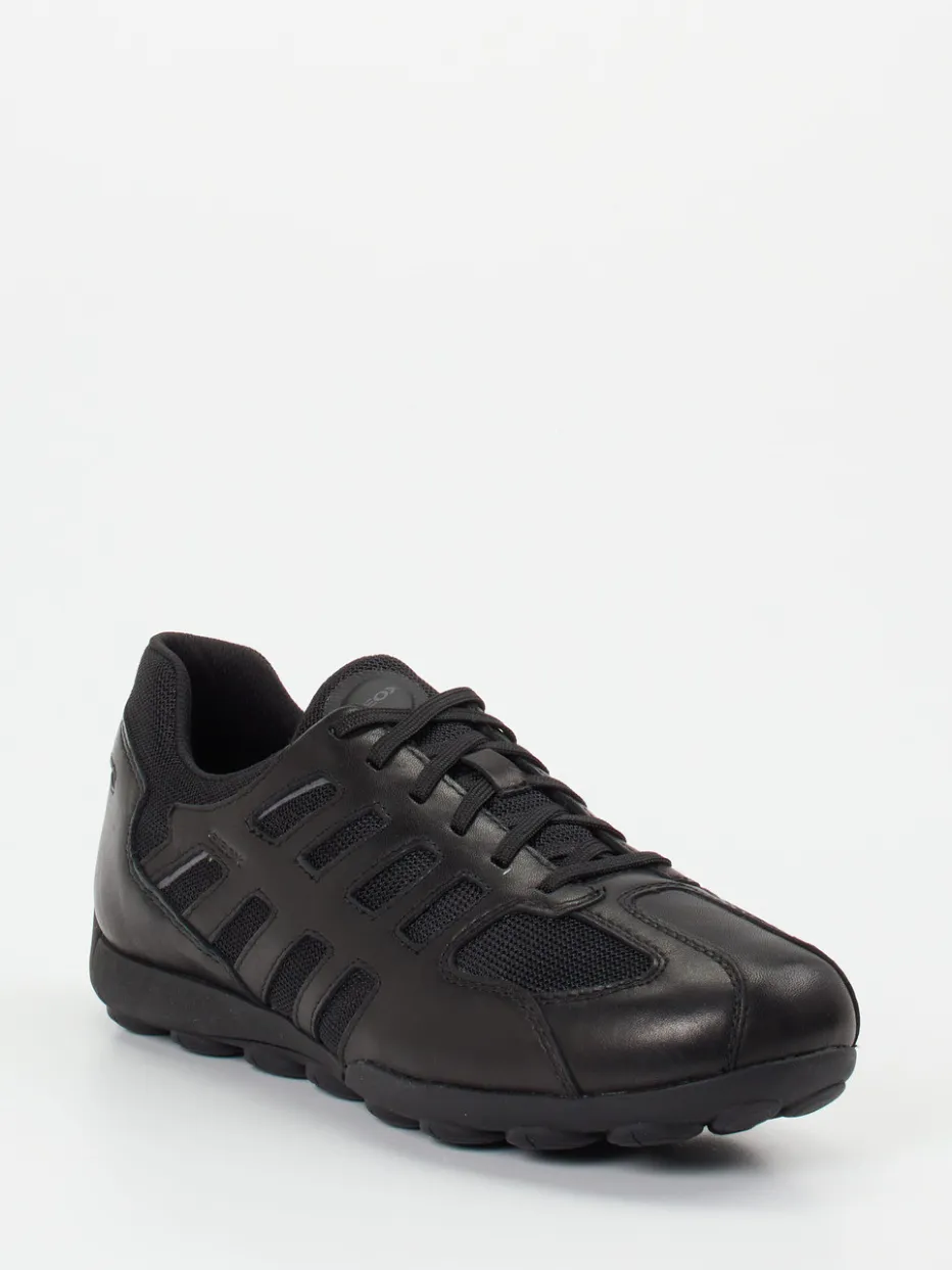 – Sneaker aus Kalbleder und Mesh*Geox Best