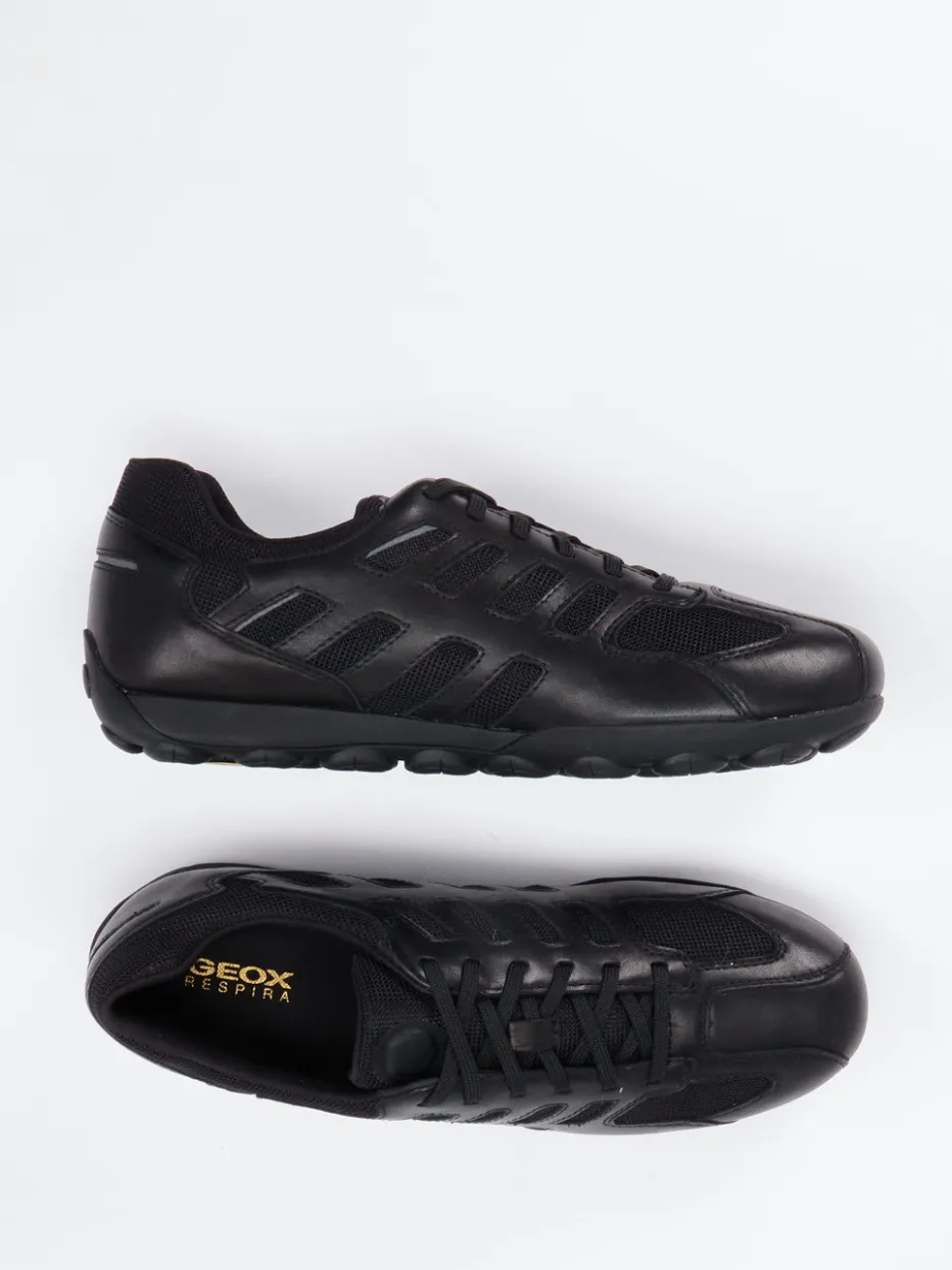 – Sneaker aus Kalbleder und Mesh*Geox Best