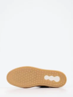 Herren Geox – Sneaker aus Veloursleder Dunkel