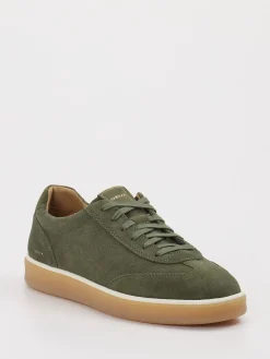 – Sneaker aus Veloursleder oliv*Geox Sale