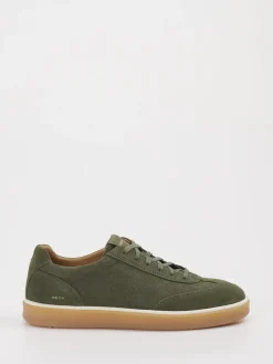 – Sneaker aus Veloursleder oliv*Geox Sale