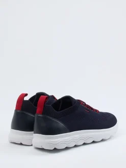 Herren Geox – Strick-Sneaker aus Textil in Dunkel