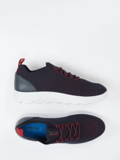 Herren Geox – Strick-Sneaker aus Textil in Dunkel