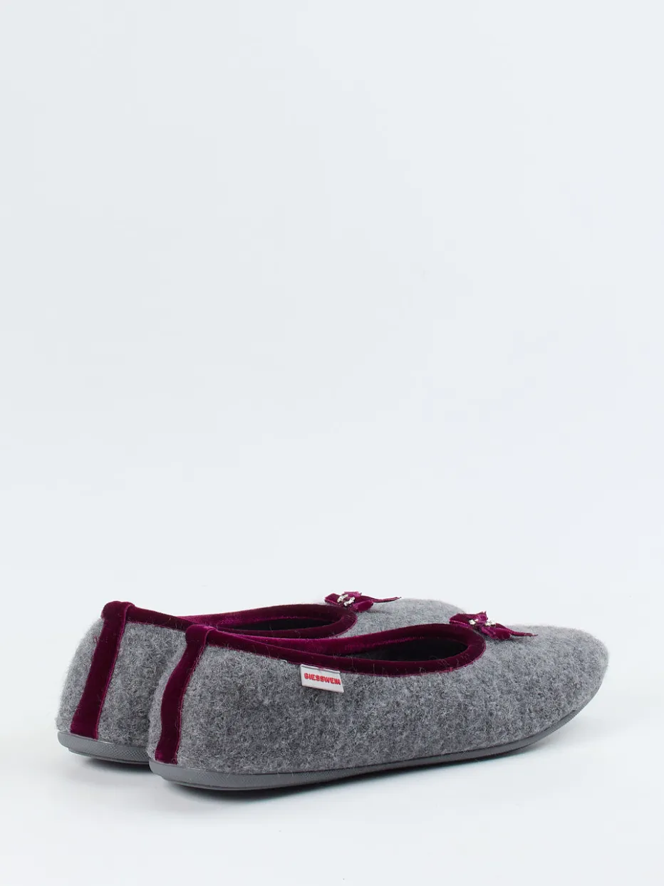 – Ballerina-Hausschuh aus Wollfilz*Giesswein