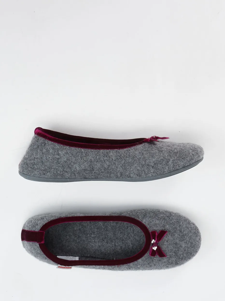 – Ballerina-Hausschuh aus Wollfilz*Giesswein