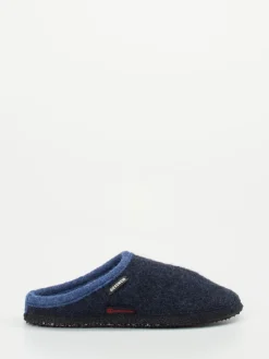 Damen Giesswein – Filzpantoffel aus Wolle in Dunkel