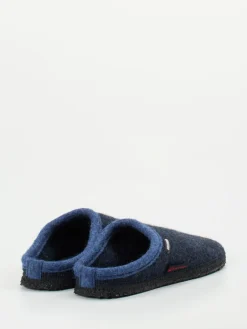 Damen Giesswein – Filzpantoffel aus Wolle in Dunkel