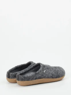 Damen Giesswein – Hausschuh aus Wollfilz in Anthrazit