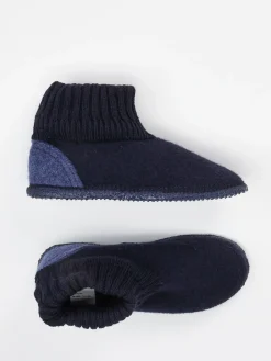 – Hüttenschuh aus Wolle in Dunkel*Giesswein Sale