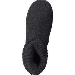 Damen Giesswein – Hüttenschuhe aus Wollfilz anthrazit