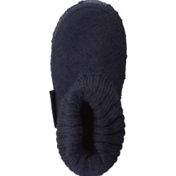 – Hüttenschuhe aus Wollfilz Dunkel*Giesswein