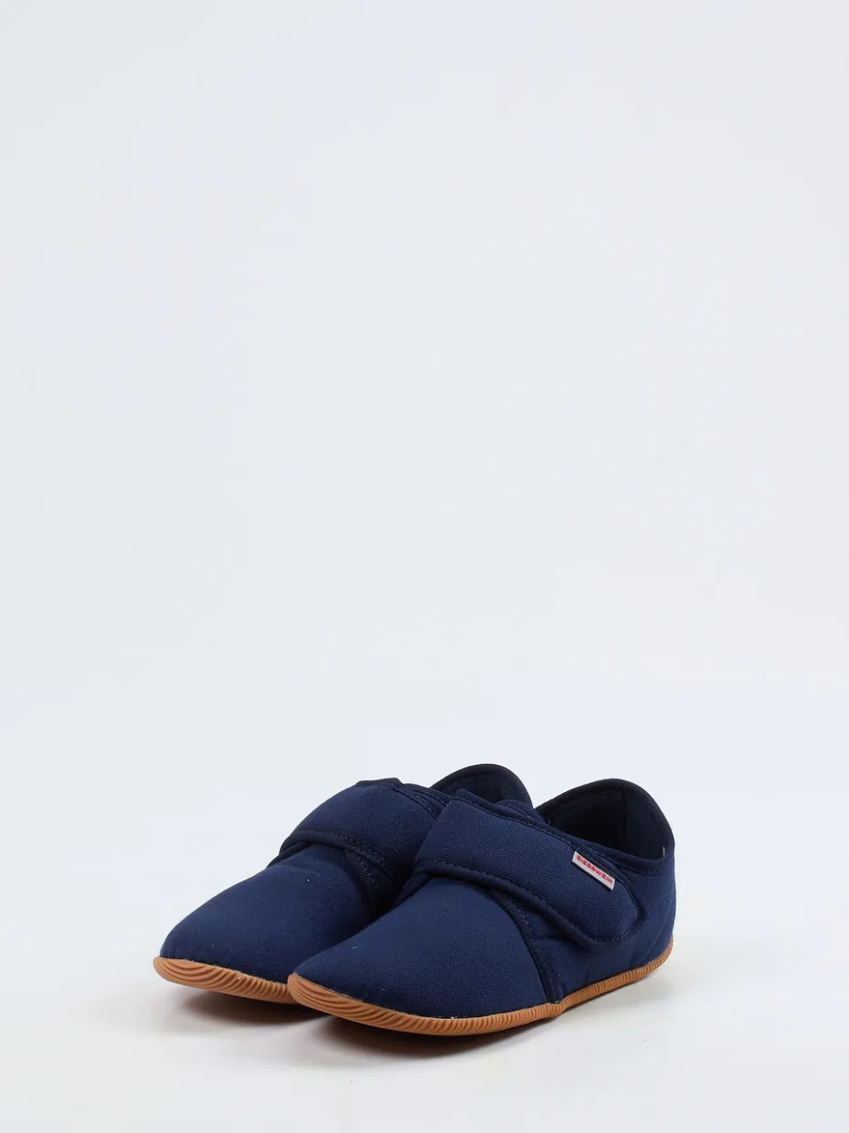 – Kinderhausschuh aus Textil Dunkel*Giesswein New