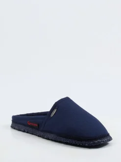 – Pantoffeln aus Textil dunkel*Giesswein