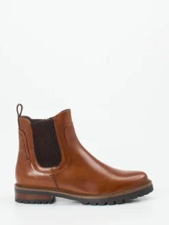 Damen Ginger u0026 Glove Ginger & Glove – Chelsea Boots aus Kalbleder cognac