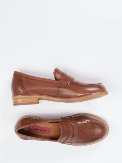 Damen Ginger u0026 Glove Ginger & Glove – Loafer aus Kalbleder in