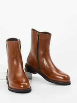 Ginger & Glove – Stiefelette aus Kalbleder cognac*Ginger u0026 Glove Clearance