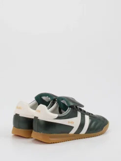 Damen Gola – Retro-Sneaker aus glänzendem Leder