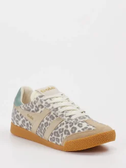 – Retro-Sneaker aus Leder mit Animal-Print*Gola Sale
