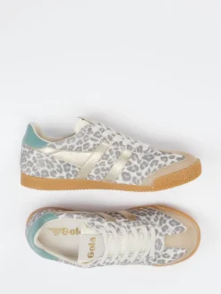 – Retro-Sneaker aus Leder mit Animal-Print*Gola Sale