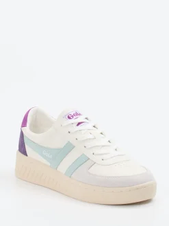 – Retro-Sneaker aus Leder in Color-Blocking*Gola