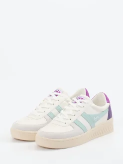 – Retro-Sneaker aus Leder in Color-Blocking*Gola
