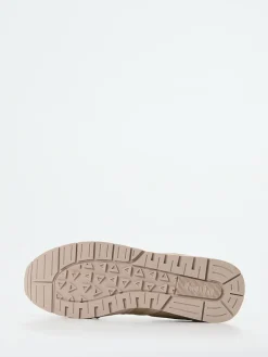 Damen Gola – Retro-Sneaker aus Textil und Veloursleder Beige