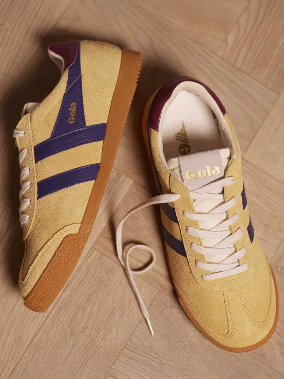 Damen Gola – Retro-Sneaker aus Veloursleder