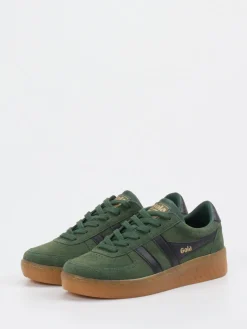 Damen Gola – Retro-Sneaker aus Veloursleder