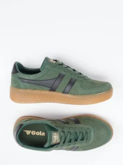 Damen Gola – Retro-Sneaker aus Veloursleder