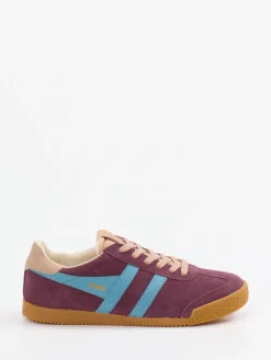 – Retro-Sneaker aus Veloursleder brombeerfarben*Gola Online