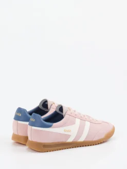 – Retro-Sneaker aus Veloursleder Altrosa*Gola Outlet