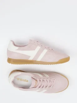 – Retro-Sneaker aus Veloursleder Altrosa*Gola Online