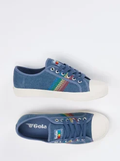 – Sneaker aus Canvas in Jeans mit Stickerei*Gola Outlet